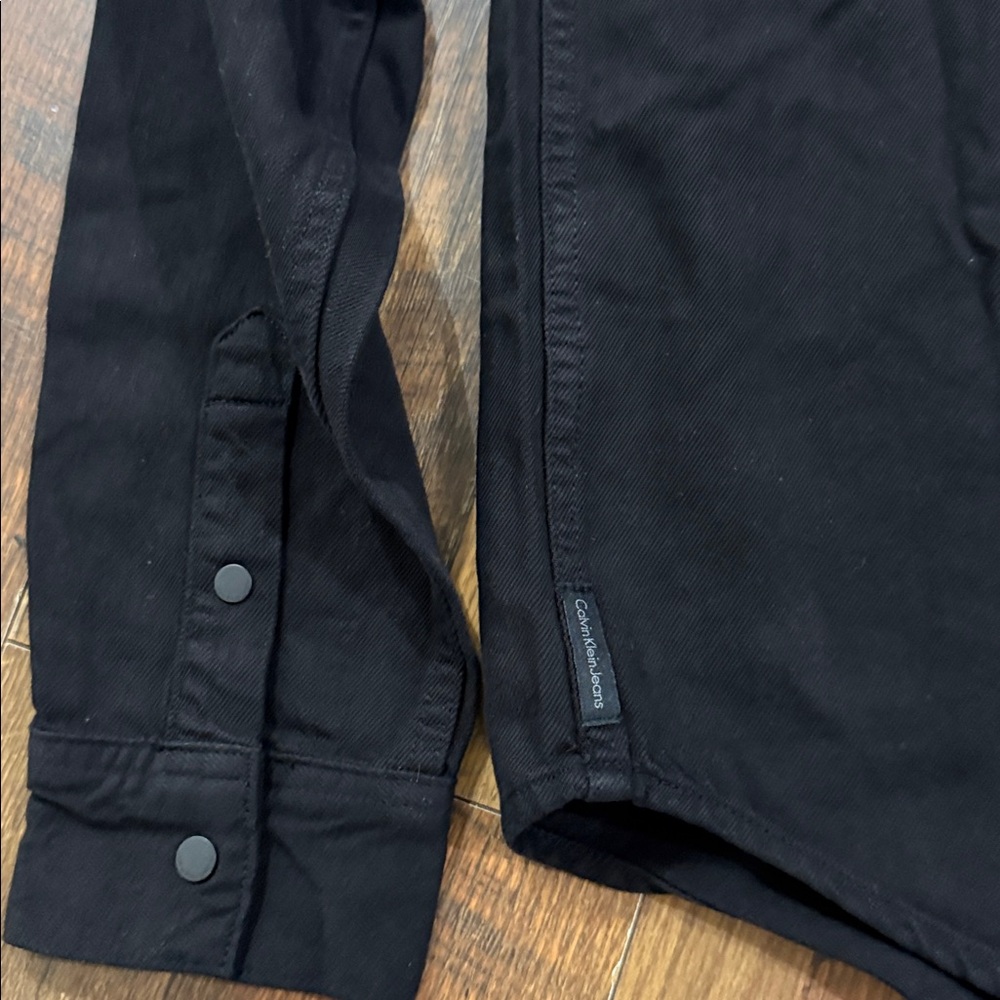 Calvin Klein Jeans Archive Contrast Pocket Western Shirt - Medium - Picture 6 of 6